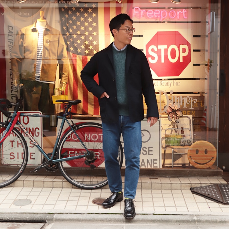 WOREKRS/ワーカーズ Walcott Jacket Navy Flannelの通販｜Freeport
